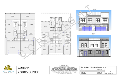 LANTANA - 2 Story Duplex